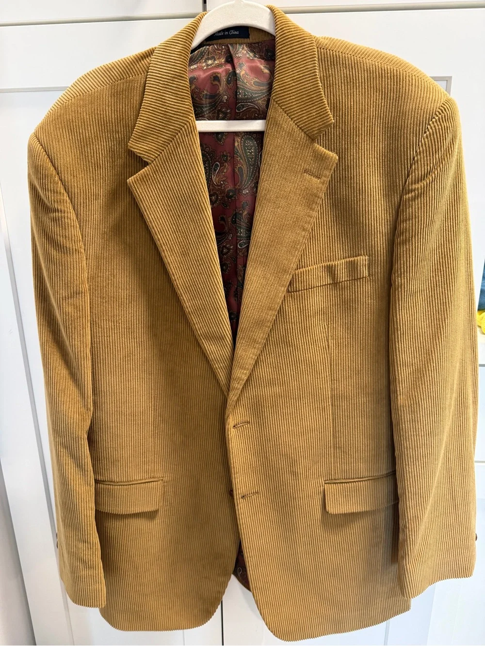 VINTAGE Ralph Lauren Corduroy Blazer 44L